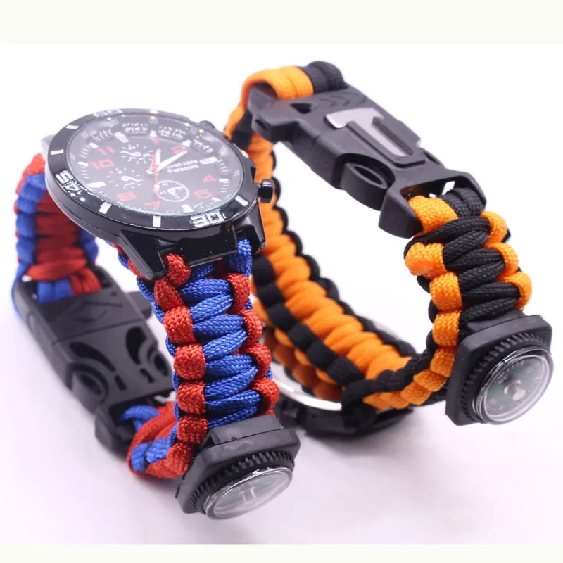 Outdoor Adventure Gifts - Multifunctional Outdoor Watch Umbrella Rope Weaving