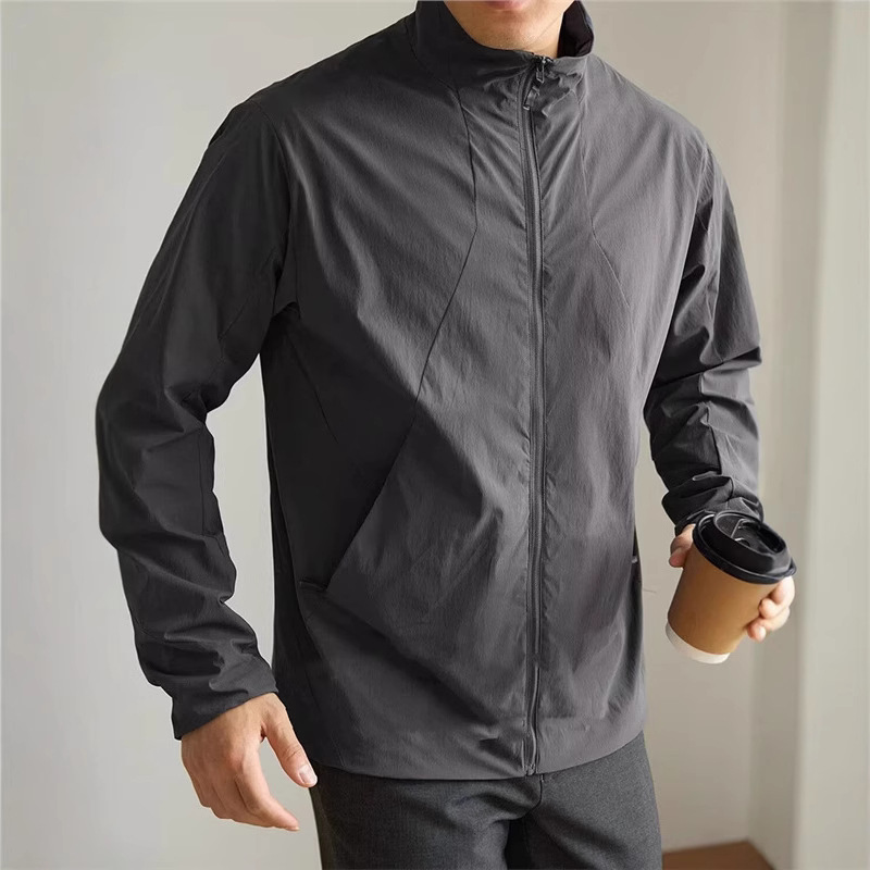 Outdoor Adventure Windbreaker - Mens Adventure Ready 2025 Autumn Hiking