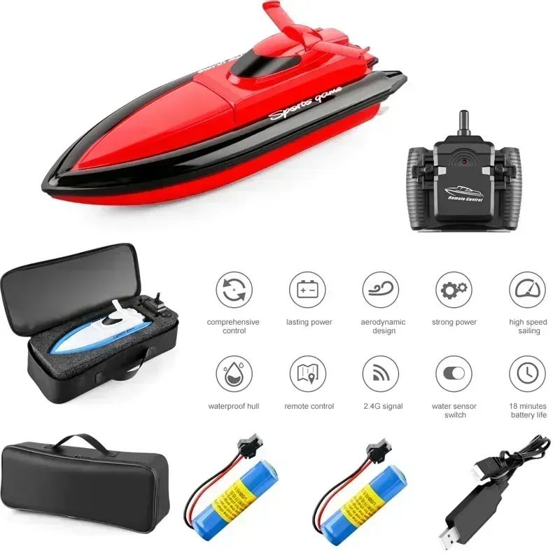 Outdoor Adventure Races - F1 High Speed RC Boat Remote