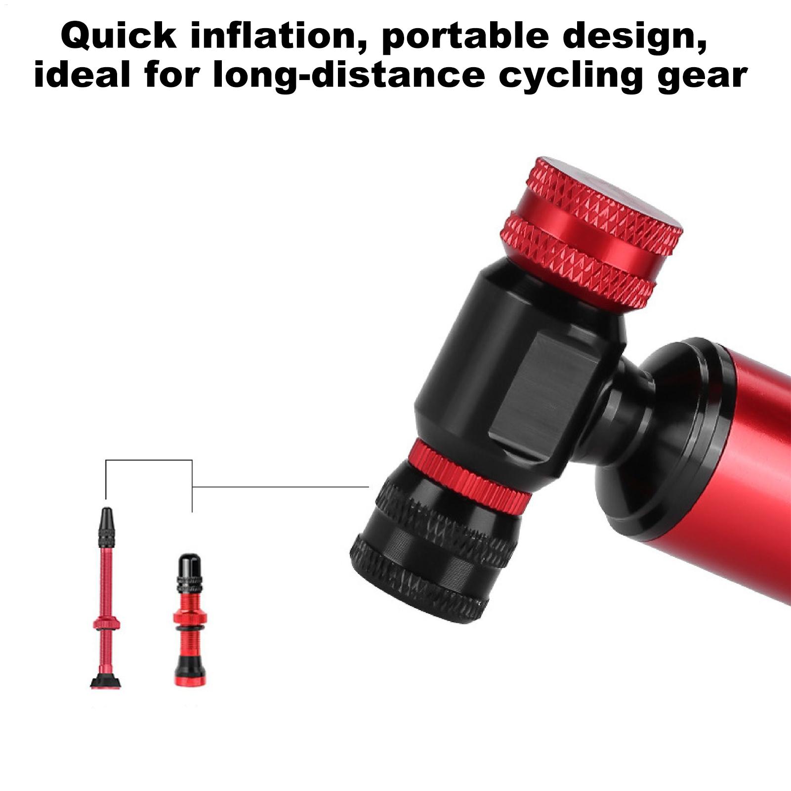 Outdoor Adventure Races - Threaded Co2 Cartridges Portable Bike CO2