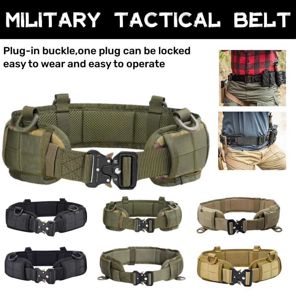 Outdoor Adventure Training - Outdoor Molle Hunting Waist Belt, Live