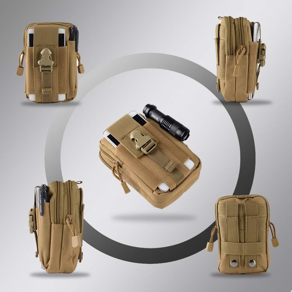 Tactical Molle Belt Pouch Mili - Outdoor Adventures ulasan dan harga