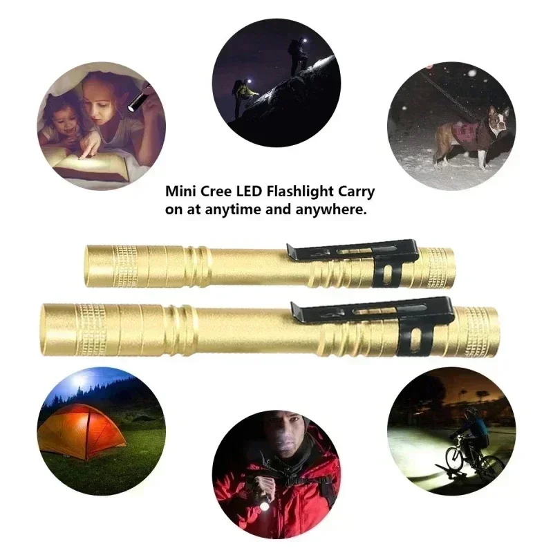 Mini Portable LED Pen Light wi - Outdoor Adventures ulasan dan harga