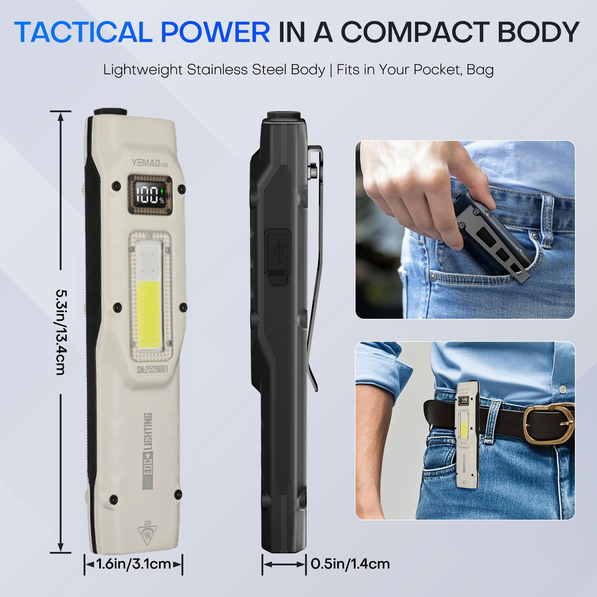 Portable 880LM YEMAO M28 Ultra - Outdoor Adventures ulasan dan harga