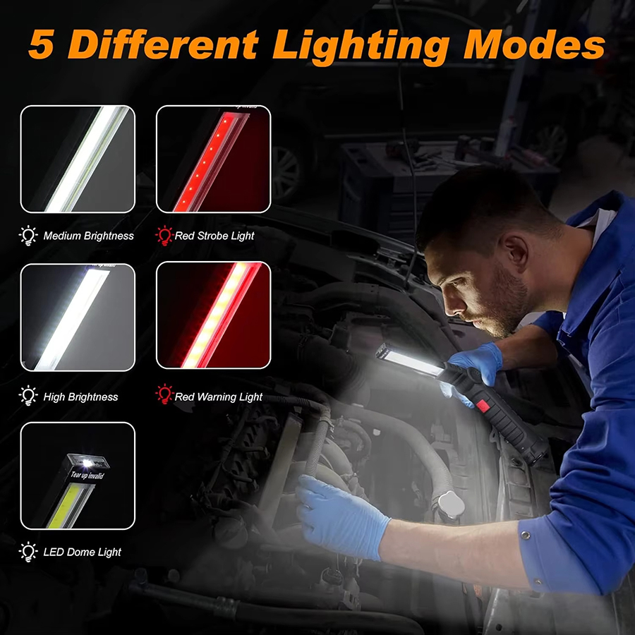 Portable LED Flashlight with M - Outdoor Adventures ulasan dan harga
