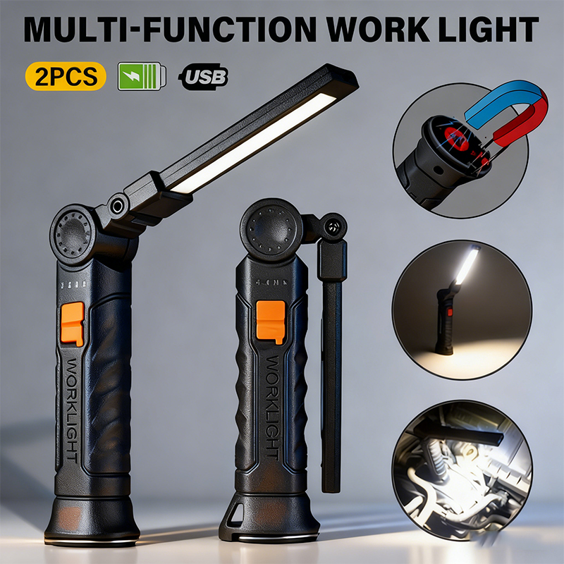 Portable COB LED Flashlight US - Outdoor Adventures ulasan dan harga