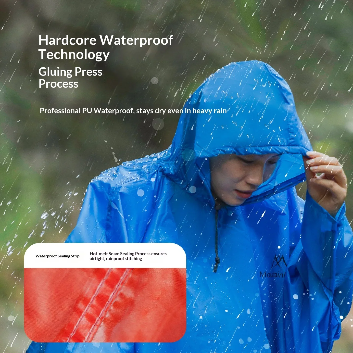 Mountainhiker 3In1 Raincoat by - Outdoor Adventure Windbreaker ulasan dan harga