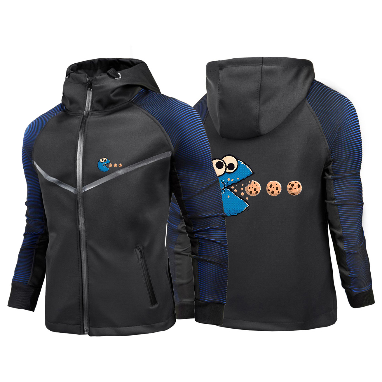NomNom-Cookie Adventure Graphi - Outdoor Adventure Windbreaker ulasan dan harga