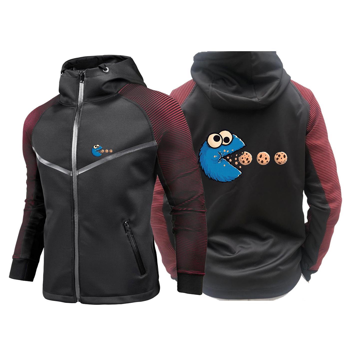 NomNom-Cookie Adventure Graphi - Outdoor Adventure Windbreaker ulasan dan harga