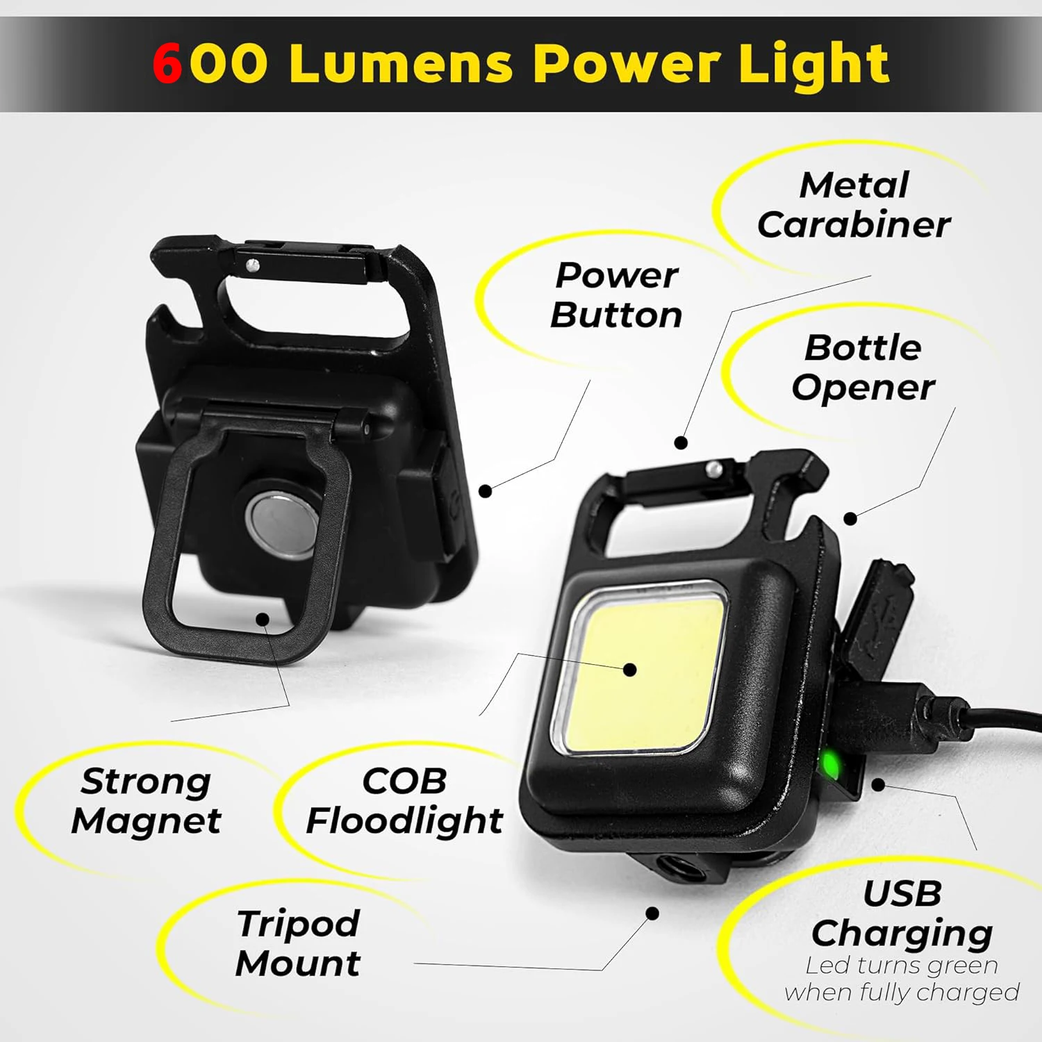 Portable Keychain Light Mini M - Outdoor Adventures ulasan dan harga