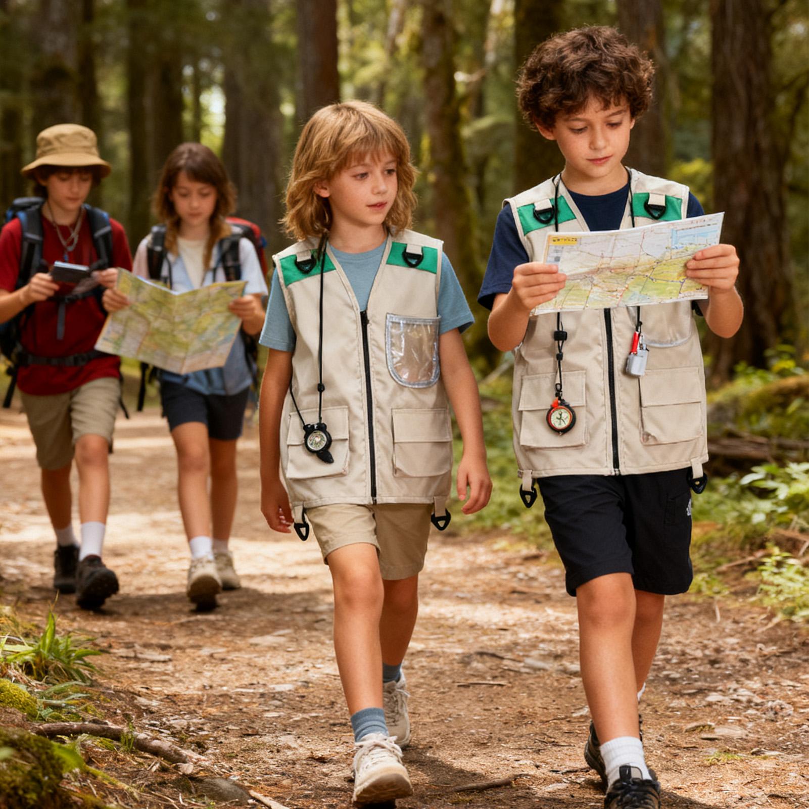 Fishing Vest Children Explorer - Outdoor Adventure Kids Party ulasan dan harga