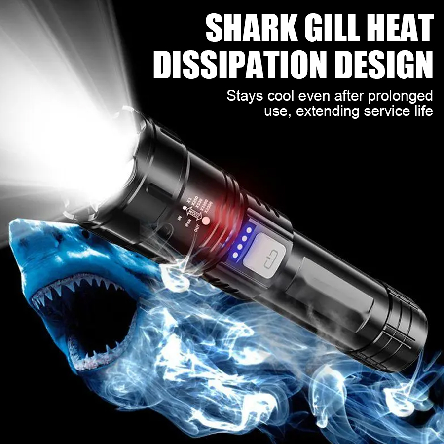 High Power P50 LED Flashlight  - Outdoor Adventures ulasan dan harga