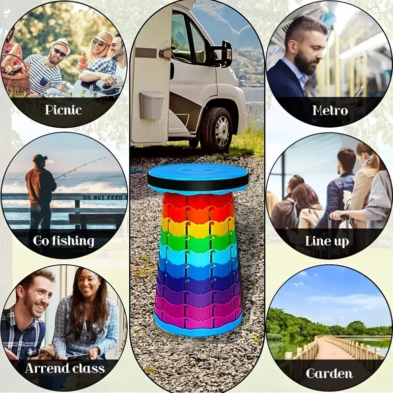 Rainbow Telescopic Camping Sto - Outdoor Adventures ulasan dan harga