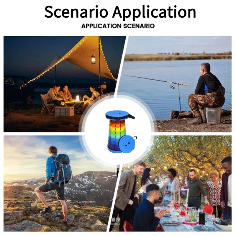 Rainbow Telescopic Camping Sto - Outdoor Adventures ulasan dan harga