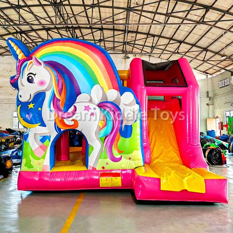 Unicorn Rainbow PVC Inflatable - Outdoor Adventure Kids Party ulasan dan harga