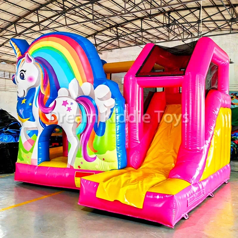 Unicorn Rainbow PVC Inflatable - Outdoor Adventure Kids Party ulasan dan harga