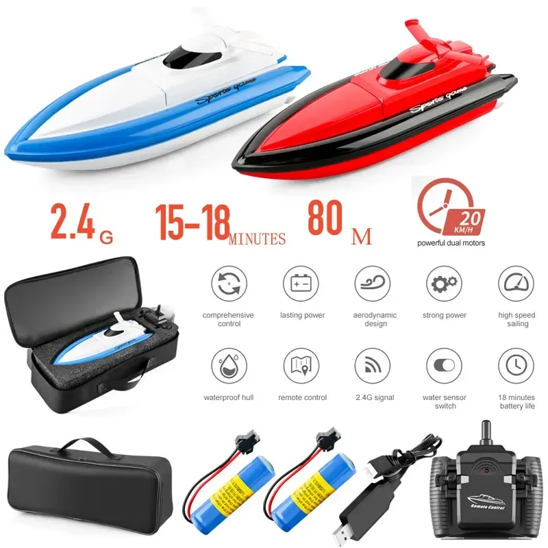 F1 High Speed RC Boat Remote C - Outdoor Adventure Races ulasan dan harga