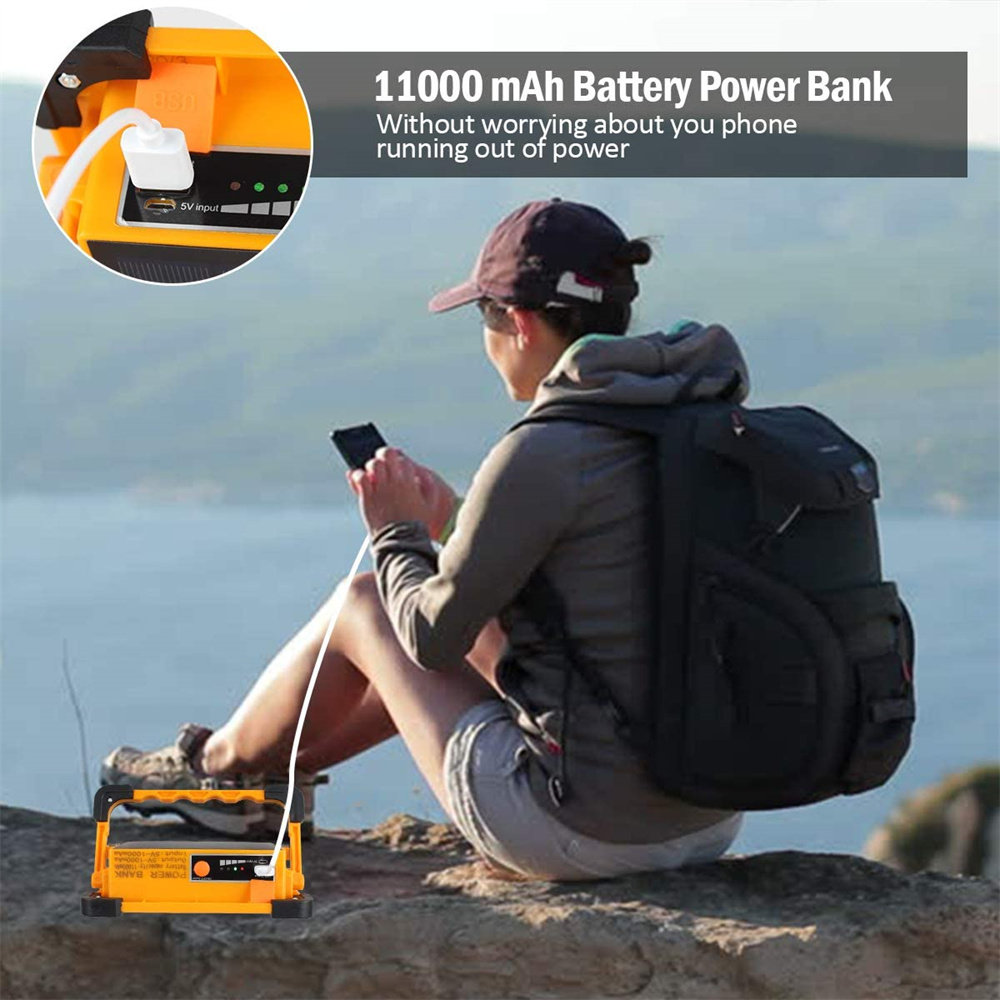 350W Rechargeable LED Solar Wo - Outdoor Adventure Jobs ulasan dan harga