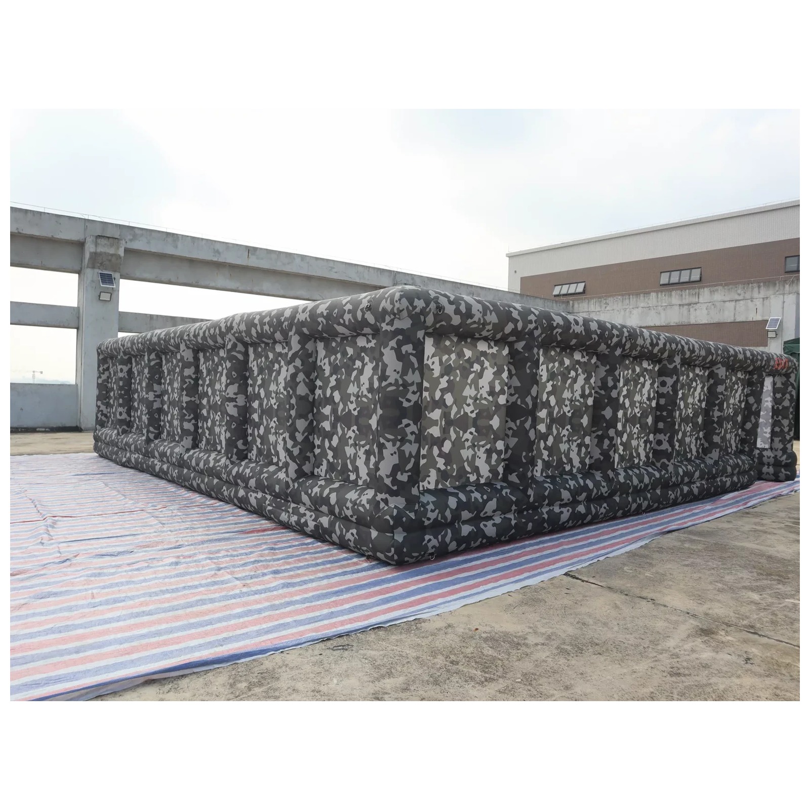 Large Gray Camouflage Open Inf - Outdoor Adventure Kids Party ulasan dan harga