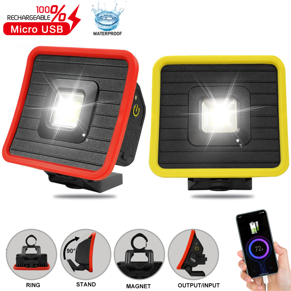 Portable LED Work Light USB Re - Outdoor Adventure Jobs ulasan dan harga
